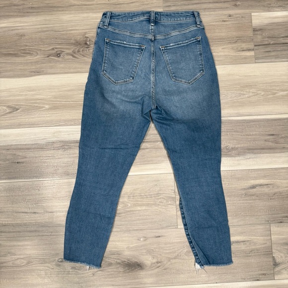 Abercrombie & Fitch Super Skinny Ankle High Rise Jeans Size 27 SHORT - Picture 3 of 9